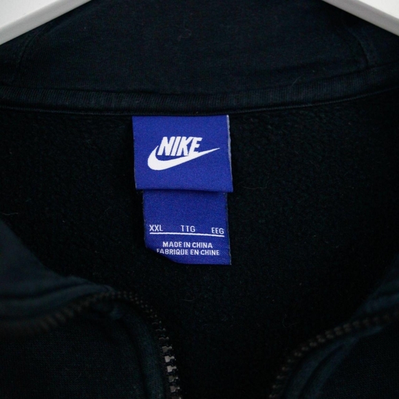 Nike Black Half Zip Pullover Hoodie (2XL) - Picture 4 of 5